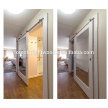 Sliding Mirror Barn Door for Hotel Bathroom Door
